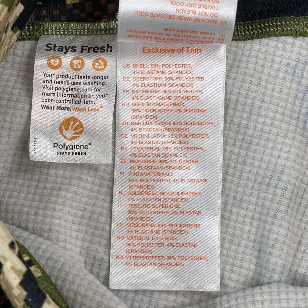 Sitka Gear Core Midweight Bottom Womens Medium Camo Optifade Subalpine Leggings - Picture 5 of 12